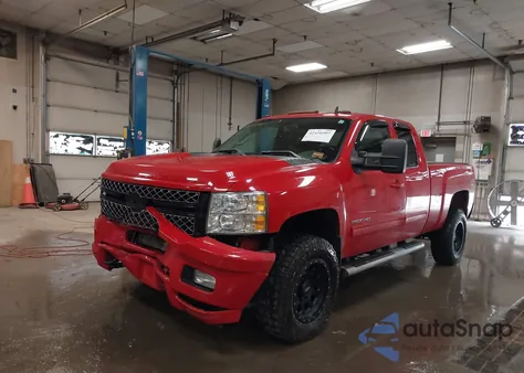 2013 Chevrolet Silverado K2500 Heavy Duty Ltz z USA, uszkodzony, nr VIN 1GC2KYC84DZ370985